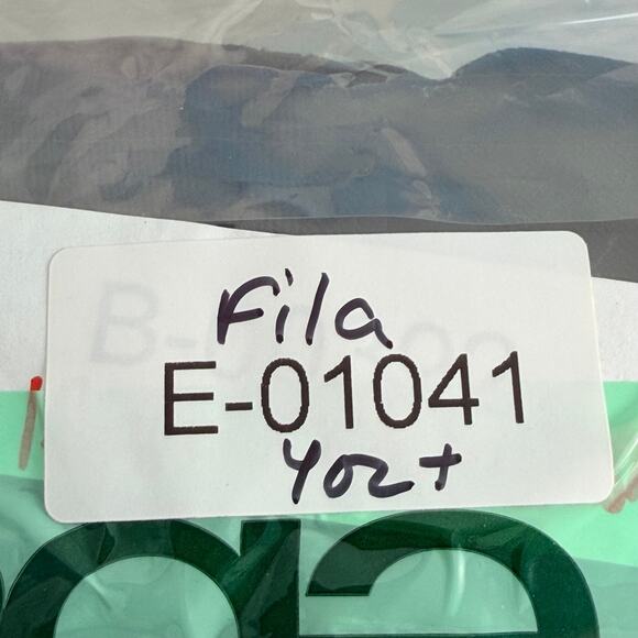 FILA Hat Black with Logo One Size Cotton Baseball Cap Adjustable Buckle - Picture 11 of 11